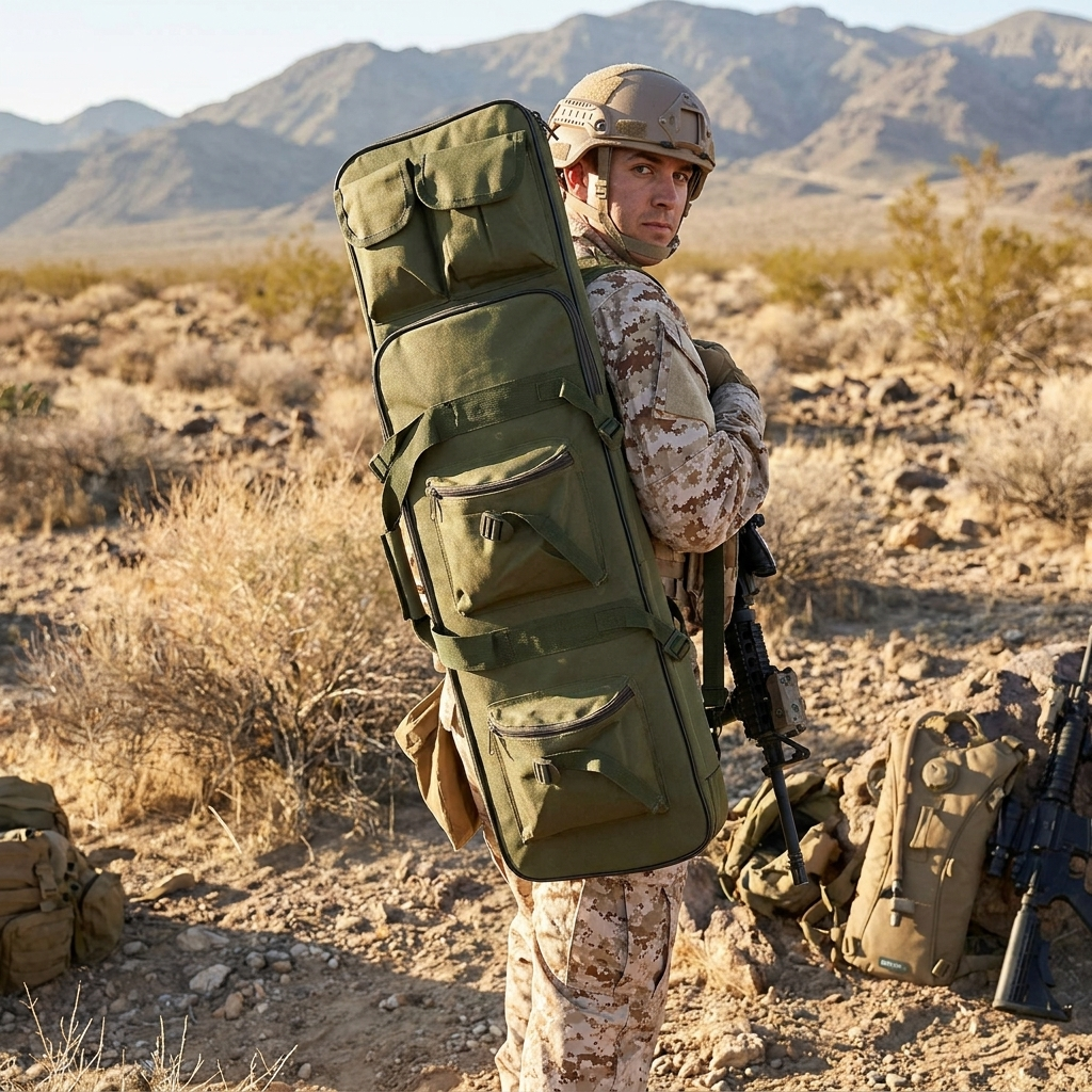 Tactical Fishing Backpack lifestyle