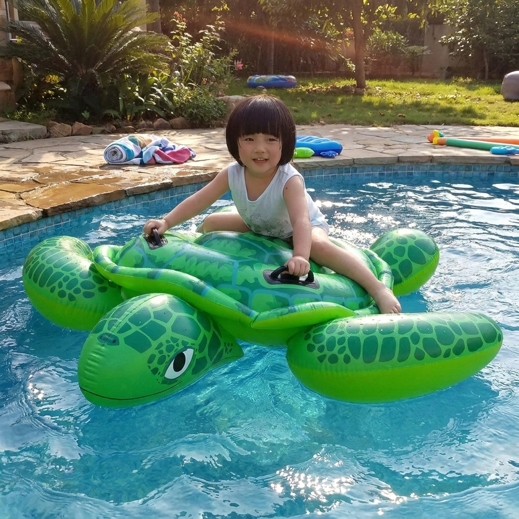 Inflatable Animal Pool Float lifestyle