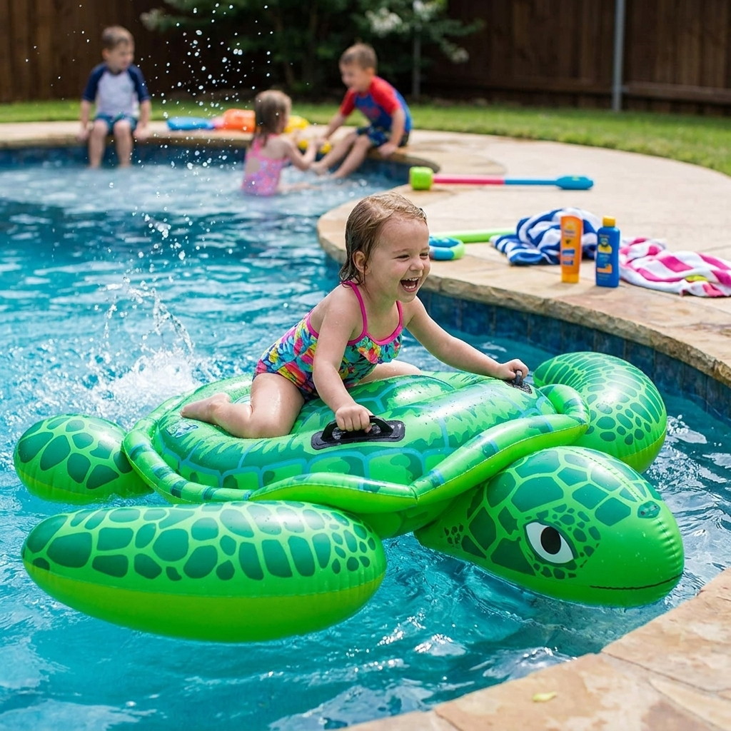 Inflatable Animal Pool Float lifestyle
