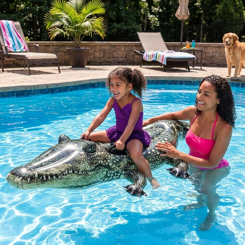 Inflatable Water Pool Float lifestyle