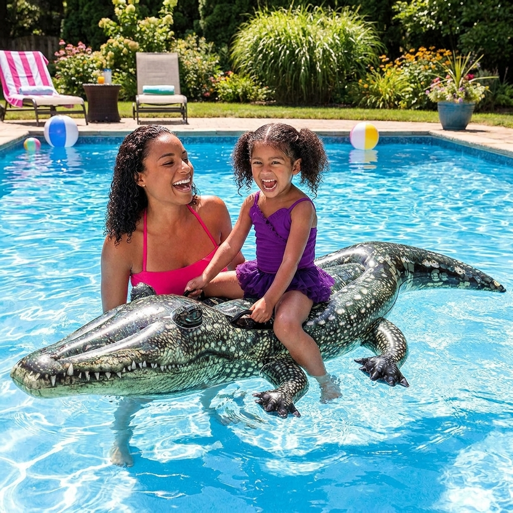 Inflatable Water Pool Float lifestyle